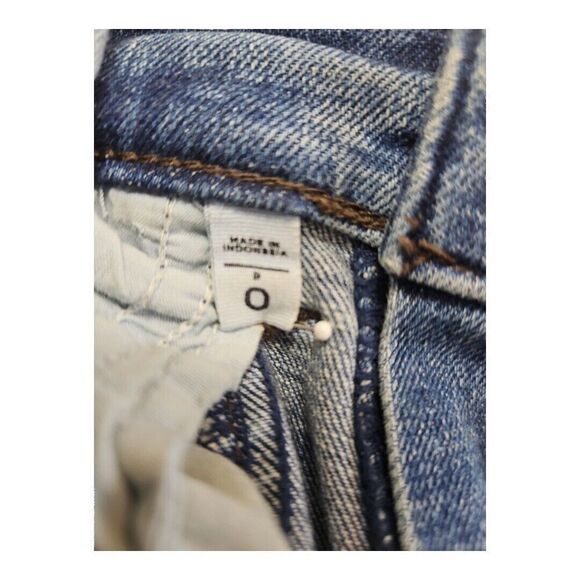 Loft Outlet Front Seam Straight Leg Jeans Petite Size 0 - Picture 10 of 10